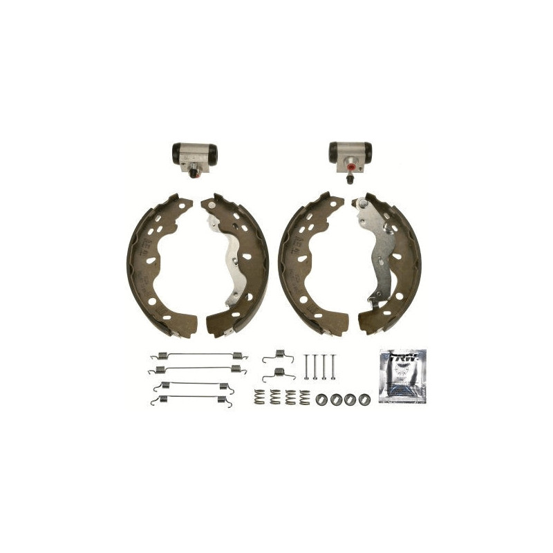 TRW BK2940 Jeu de mâchoires de frein pour