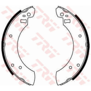 TRW GS6125 Bremsbackensatz für