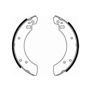 TRW GS6125 Jeu de mâchoires de frein pour