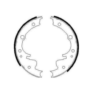 TRW GS6220 Brake Shoe Set Rear for