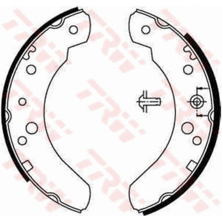 TRW GS6224 Kit ganasce freno per
