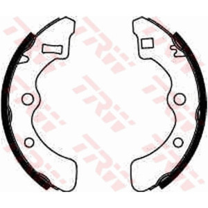 TRW GS8085 Brake Shoe Set Rear for