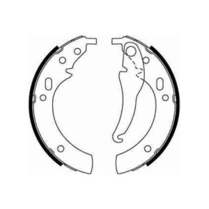 TRW GS8094 Brake Shoe Set Rear for