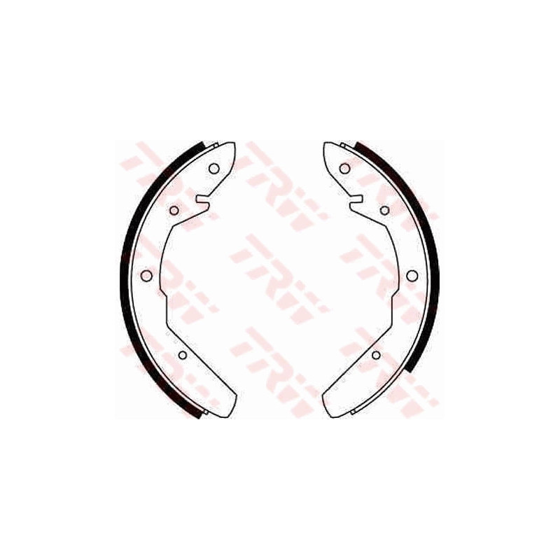 TRW GS8149 Kit ganasce freno per