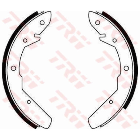 TRW GS8149 Brake Shoe Set Rear for