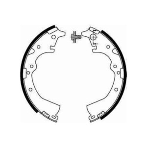 TRW GS8184 Jeu de mâchoires de frein pour