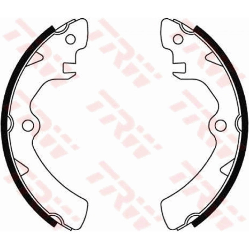 TRW GS8195 Brake Shoe Set for