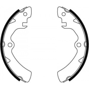 TRW GS8195 Brake Shoe Set for