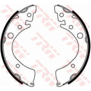 TRW GS8201 Brake Shoe Set Rear for