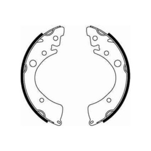 TRW GS8201 Bremsbackensatz für