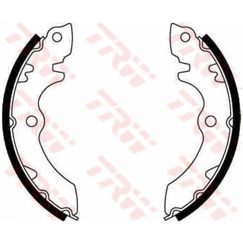 TRW GS8247 Brake Shoe Set Rear for