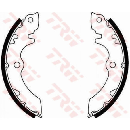 TRW GS8247 Brake Shoe Set Rear for