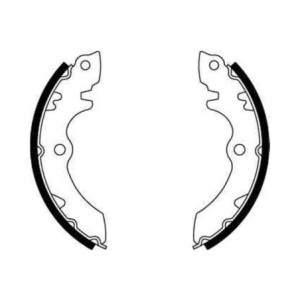 TRW GS8247 Brake Shoe Set Rear for
