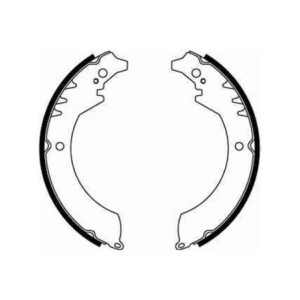 TRW GS8251 Brake Shoe Set Rear for