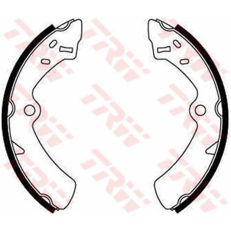 TRW GS8260 Brake Shoe Set Rear for