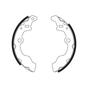 TRW GS8431 Brake Shoe Set Rear for
