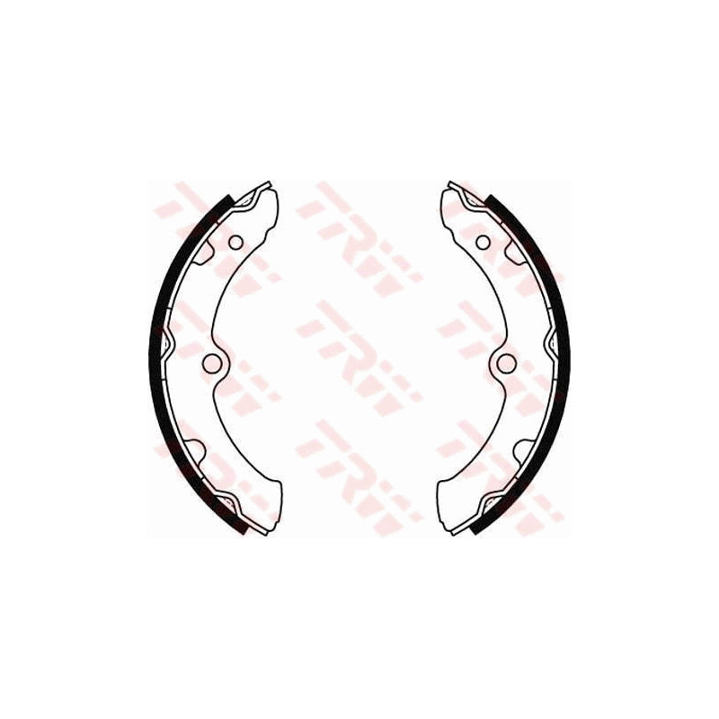 TRW GS8464 Brake Shoe Set Rear for
