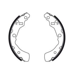 TRW GS8490 Bremsbackensatz für