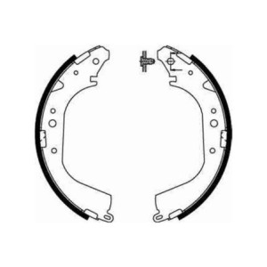 TRW GS8502 Bremsbackensatz für