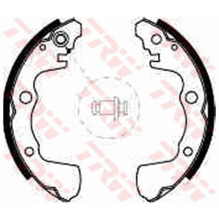 TRW GS8508 Kit ganasce freno per