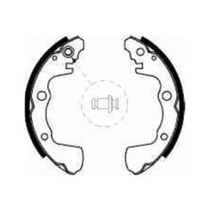 TRW GS8508 Brake Shoe Set Rear for