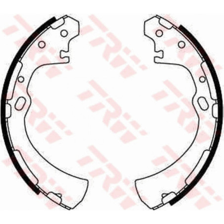 TRW GS8512 Brake Shoe Set Rear for