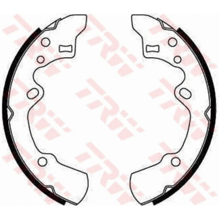 TRW GS8520 Brake Shoe Set Rear for