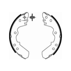 TRW GS8551 Brake Shoe Set Rear for