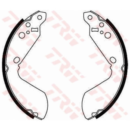 TRW GS8596 Brake Shoe Set Rear for