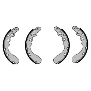 BOSCH 0 986 487 504 Brake Shoe Set for