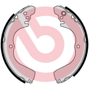 BREMBO S 54 525 Juego de zapatas de frenos trasero para Outlander Space Wagon Runner Grandis PAJERO