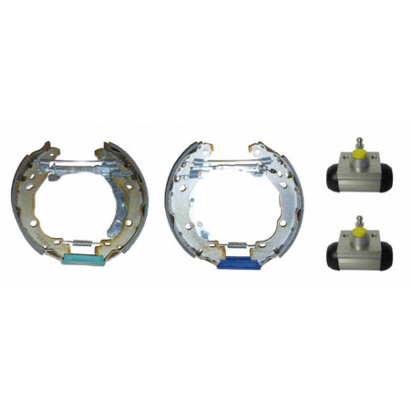 BREMBO K 56 024 Kit ganasce freno posteriore per Clio Logan Sandero Micra Note Thalia