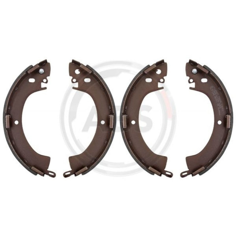 A.B.S. 8657 Kit ganasce freno per