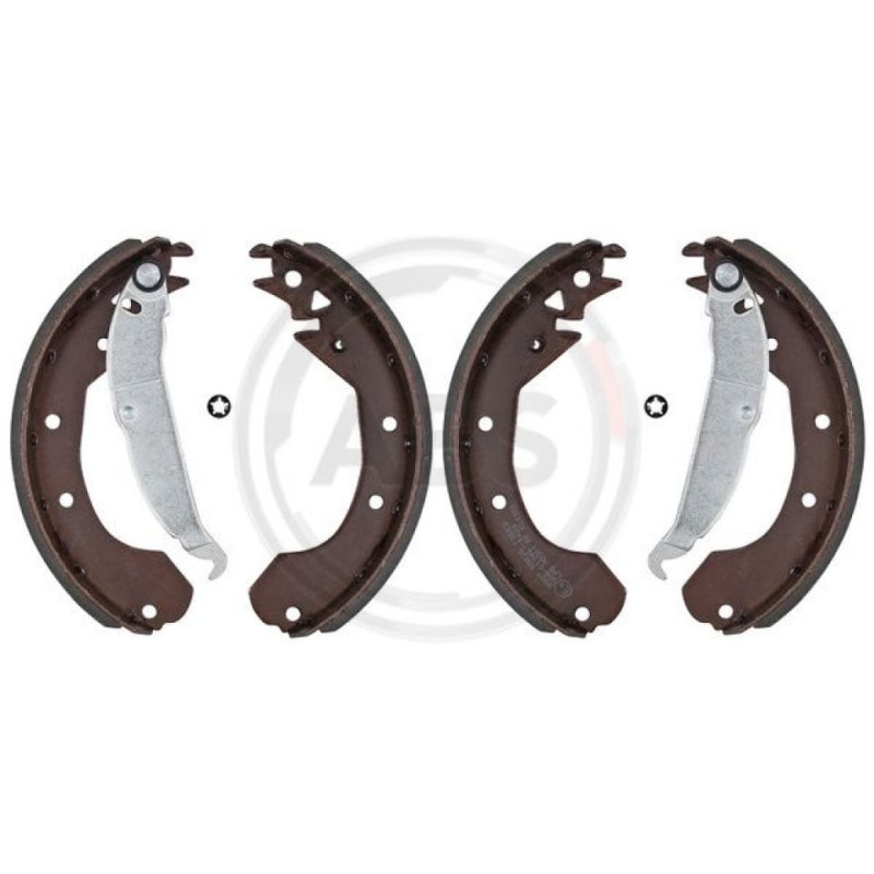 A.B.S. 8807 Brake Shoe Set Rear for