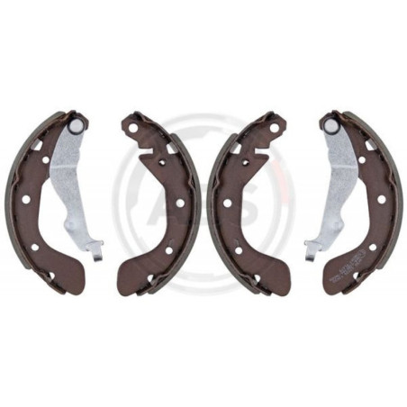 A.B.S. 9158 Kit ganasce freno per