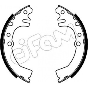 CIFAM 153-038 Bremsbackensatz für