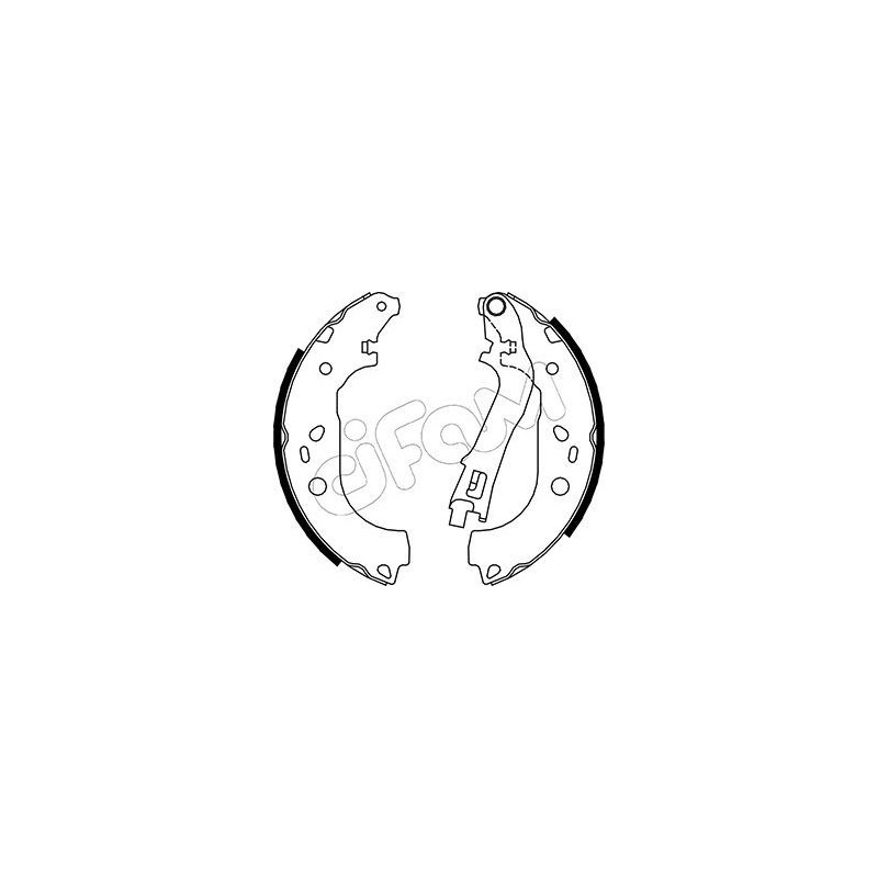 CIFAM 153-088 Kit ganasce freno per