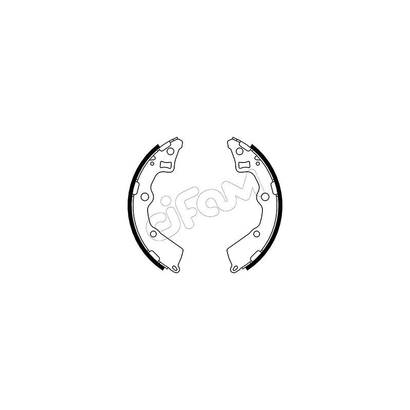 CIFAM 153-229 Kit ganasce freno per