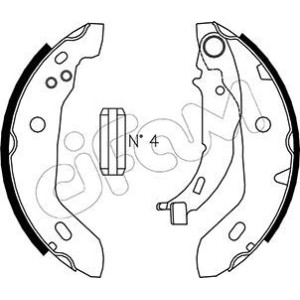 CIFAM 153-235 Brake Shoe Set for
