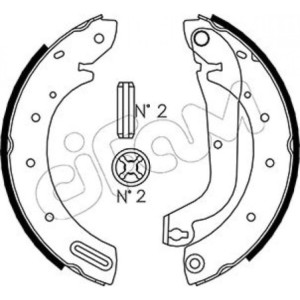 CIFAM 153-287 Brake Shoe Set for