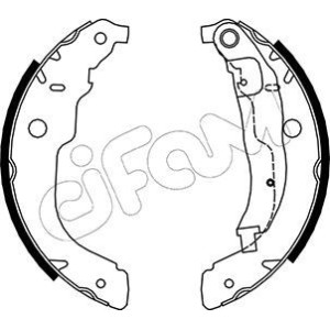 CIFAM 153-333 Brake Shoe Set for