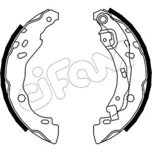 CIFAM 153-359 Kit ganasce freno per