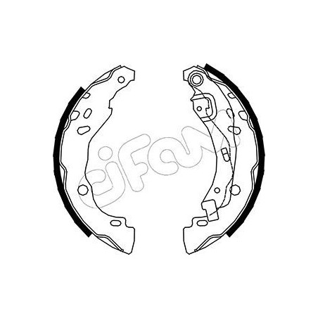 CIFAM 153-359 Brake Shoe Set for