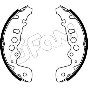 CIFAM 153-401 Bremsbackensatz für
