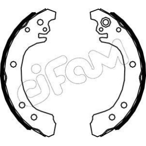 CIFAM 153-523 Jeu de mâchoires de frein pour
