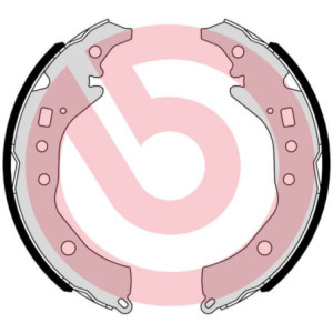 BREMBO S 83 571 Juego de zapatas de frenos trasero para Corolla Yaris Trezia Verso S
