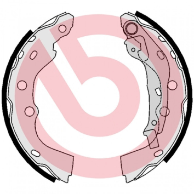 BREMBO S 78 510 Juego de zapatas de frenos trasero para Swift Justy
