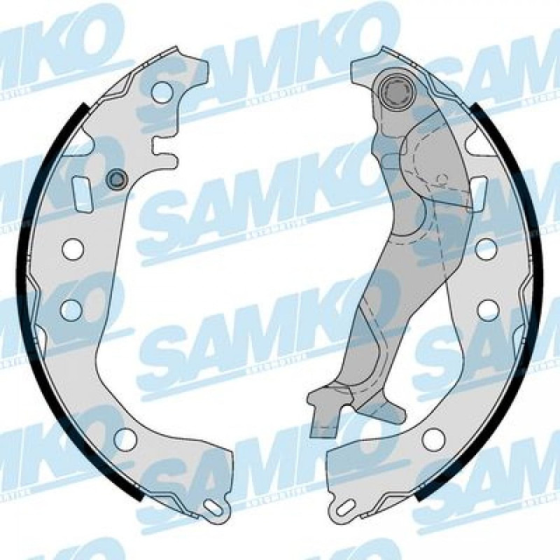 SAMKO 81203 Zestaw szczęk hamulcowych dla