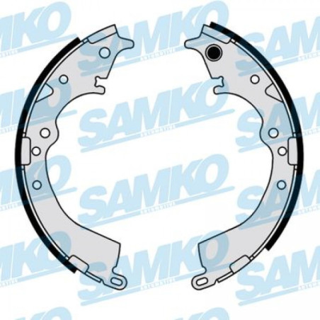 SAMKO 81196 Juego de zapatas de frenos para