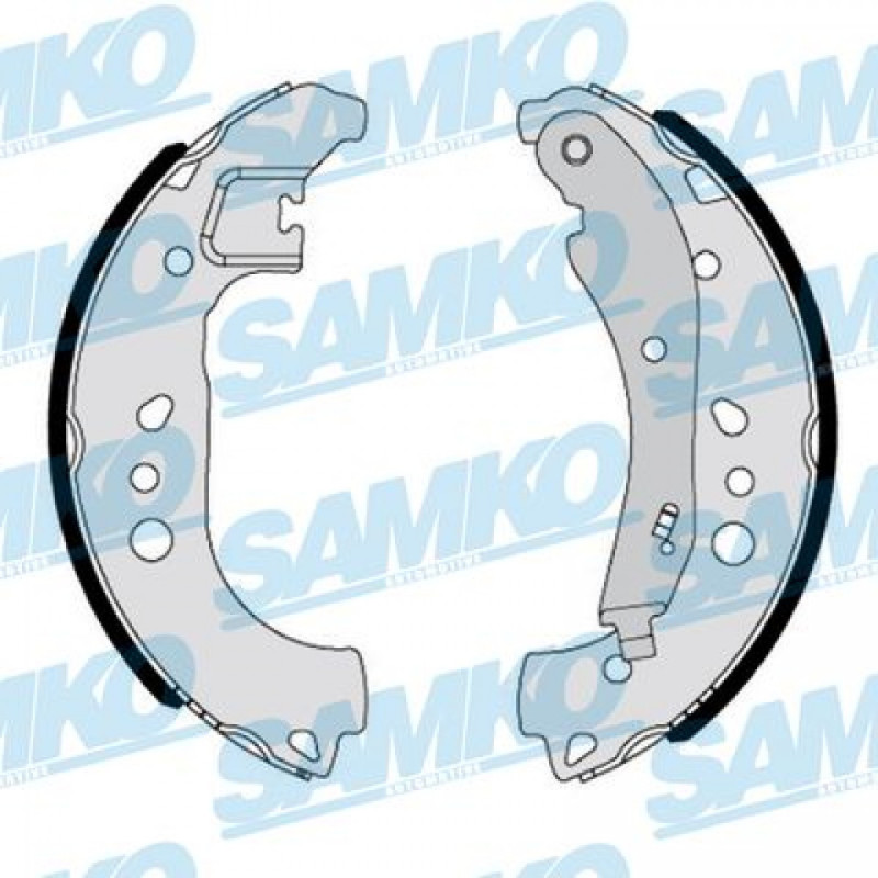 SAMKO 81197 Kit ganasce freno per